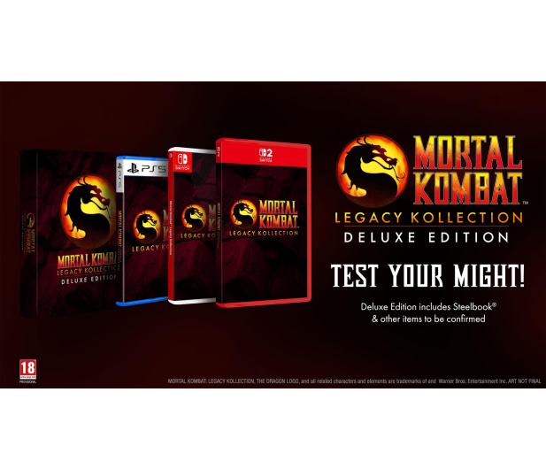 PlayStation Mortal Kombat: Legacy Kollection Deluxe Edition 5056635618122 / cenega - 1354916 - zdjęcie 2
